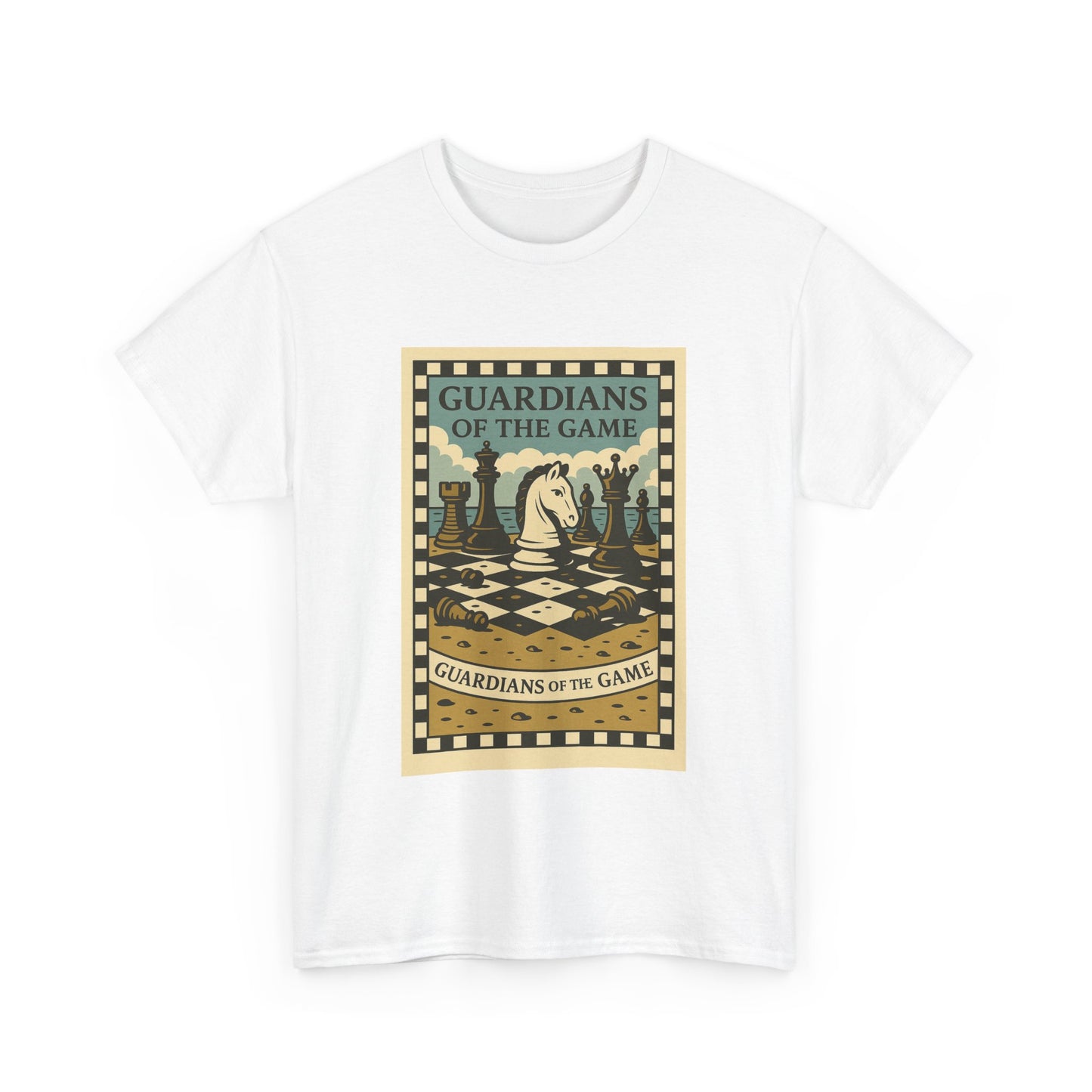 Guardians of the Game Chess Tee – Unisex Gift for Players & Fans | The Royal Game