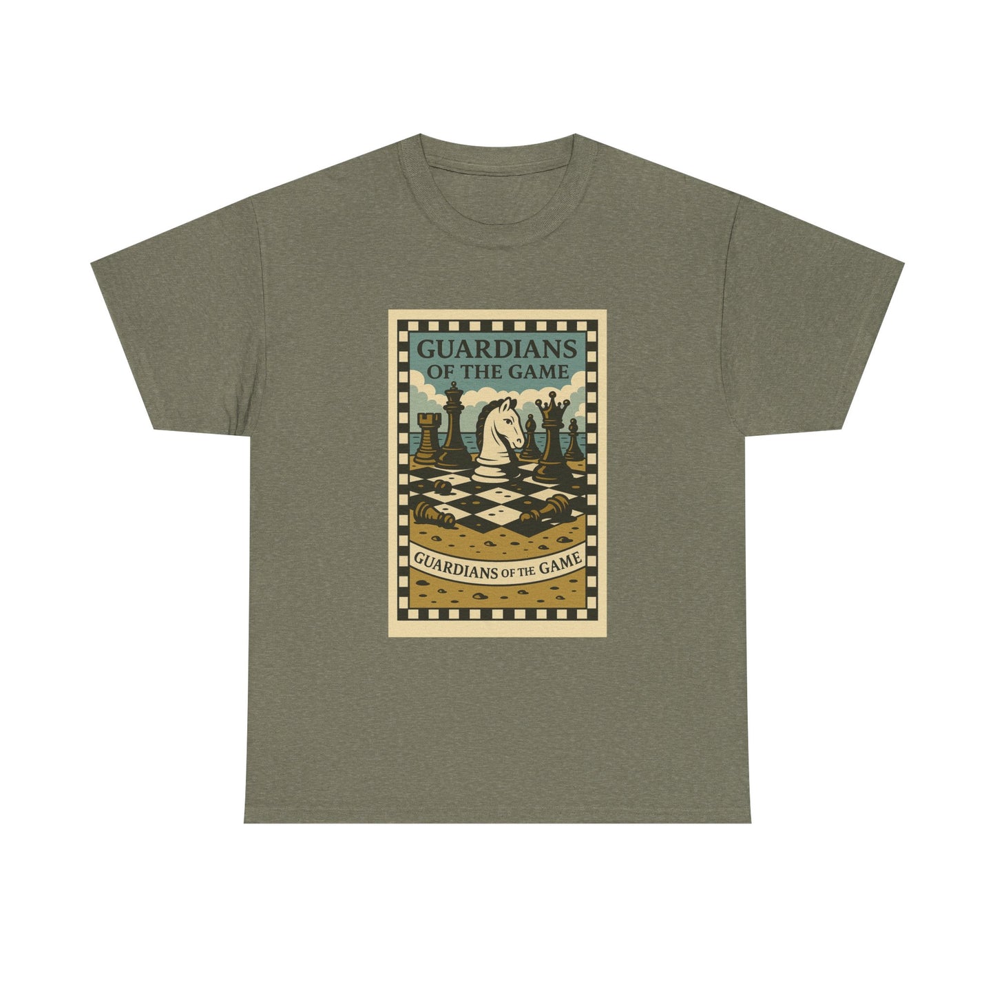 Guardians of the Game Chess Tee – Unisex Gift for Players & Fans | The Royal Game