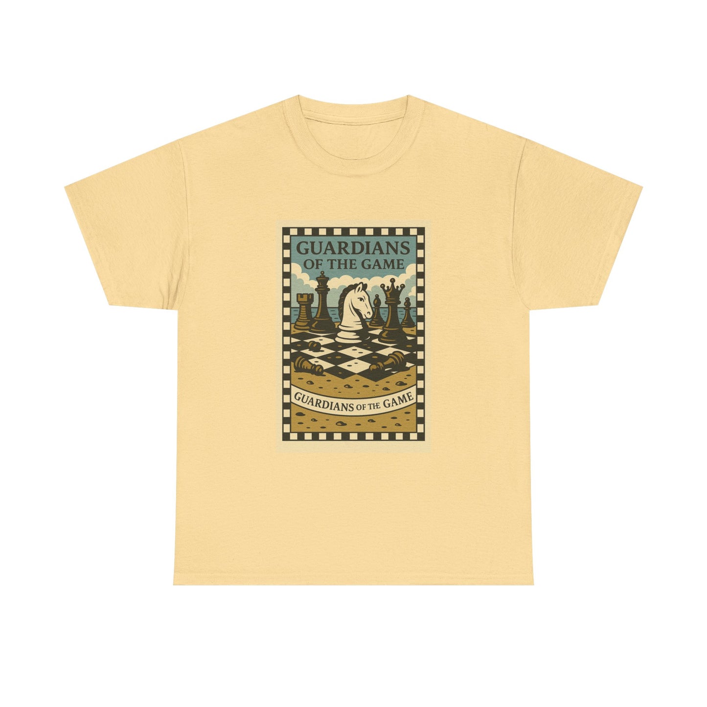 Guardians of the Game Chess Tee – Unisex Gift for Players & Fans | The Royal Game